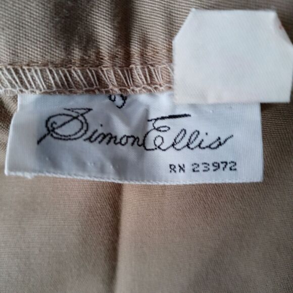 Vintage Simon Ellis tan skirt - Picture 7 of 7